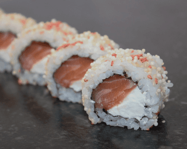 #36 Uramaki: z Łososiem serkem Filadelfia